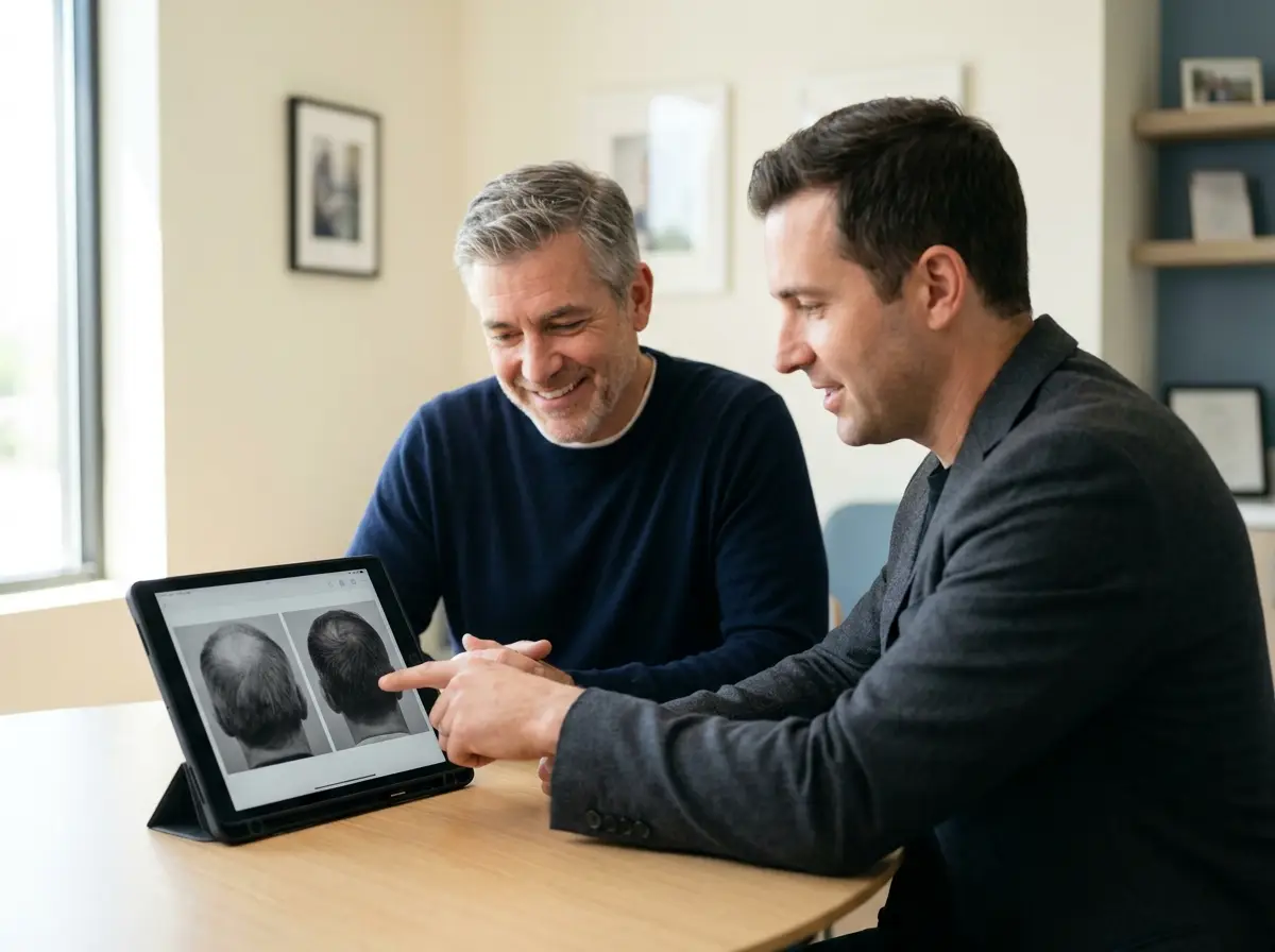 Doctor-reviewed hair-loss home-care products and recovery support